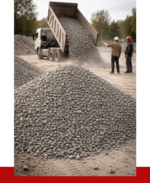 Гранитный щебень фракция 0-5 в Лиски от 3173 руб ПРОНЕРУДЛск