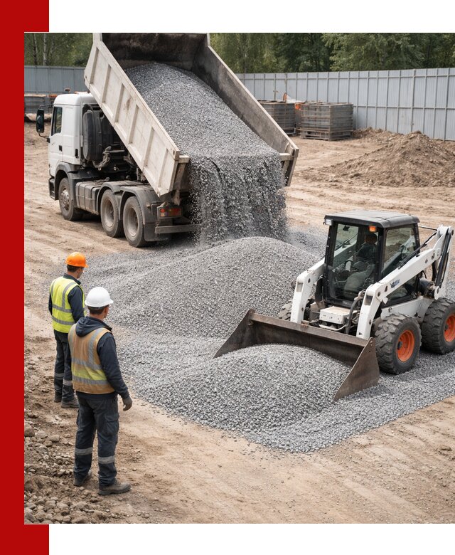 Доставка и продажа гранитного щебня фракции 0-5 в Лиски