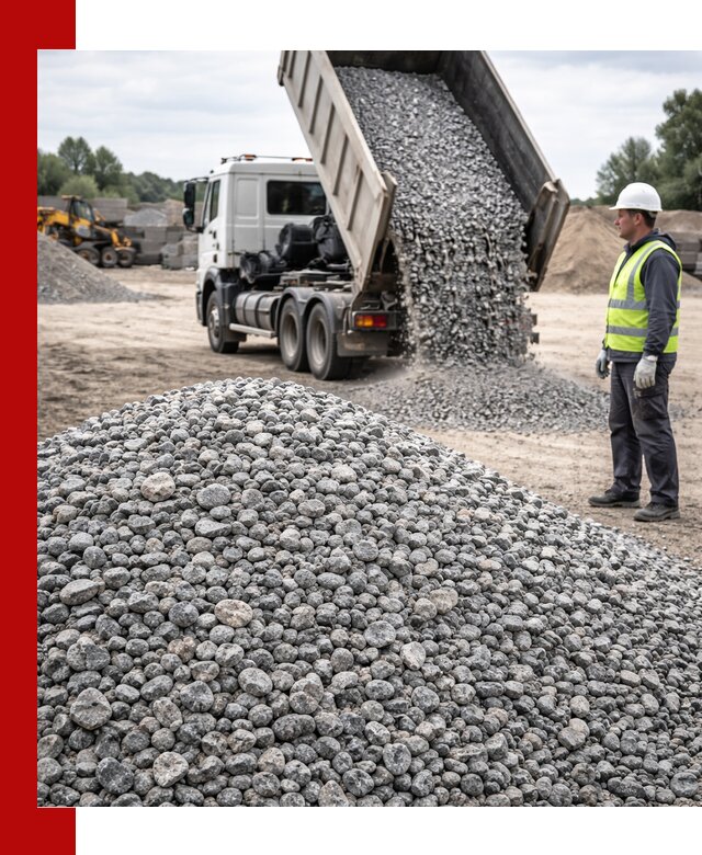 Доставка и продажа гранитного щебня фракции 5-20 в Лиски