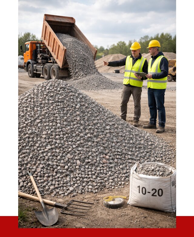 Гранитный щебень фракция 10-20 в Лиски от 4595 руб.|ПРОНЕРУДЛск