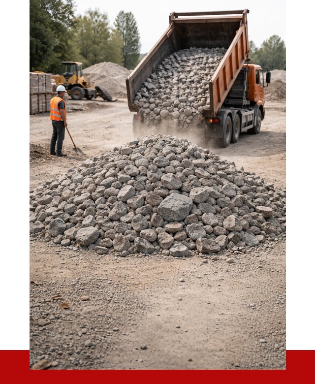 Гранитный щебень фракция 70-150 в Лиски от 1805 | ПРОНЕРУДЛск