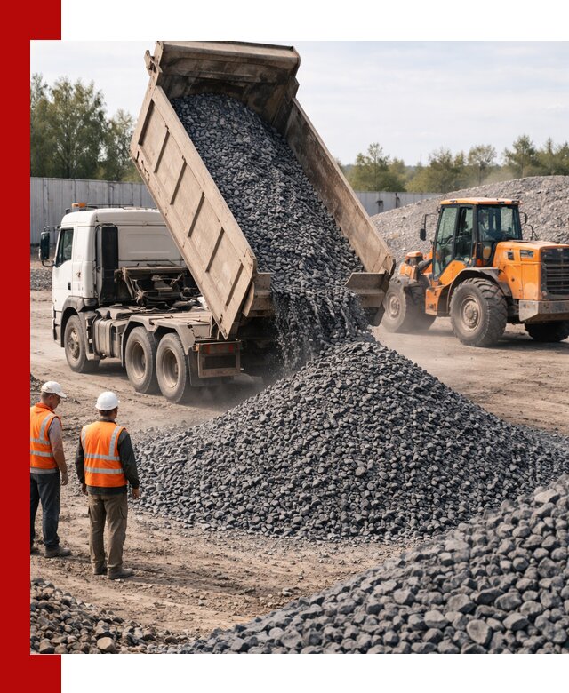 Доставка и продажа щебня габбро-диабаза в Лиски