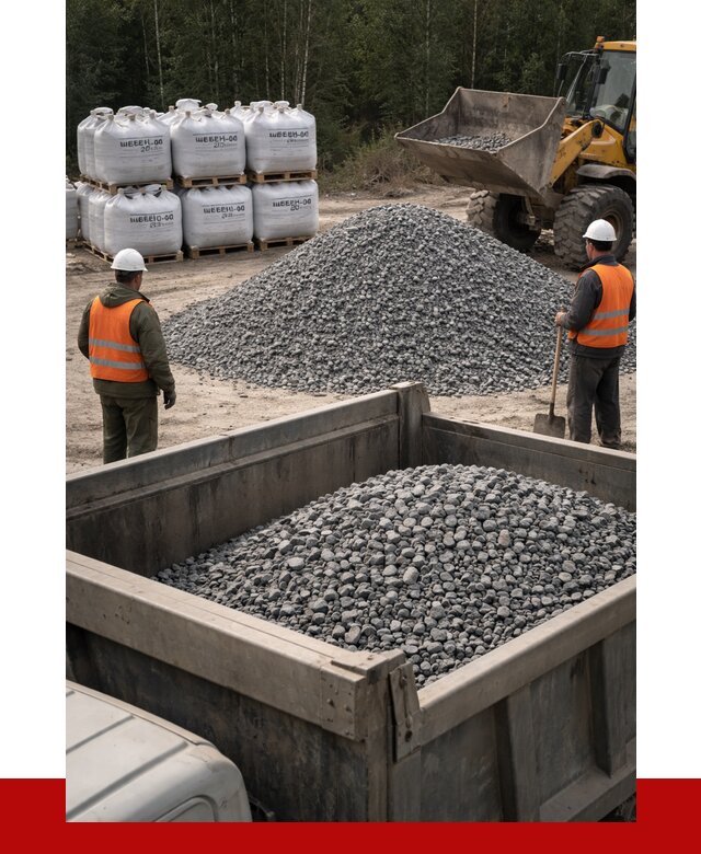 Щебень габбро диабаз 20-40 в Лиски от 3720 руб. | ПРОНЕРУДЛск