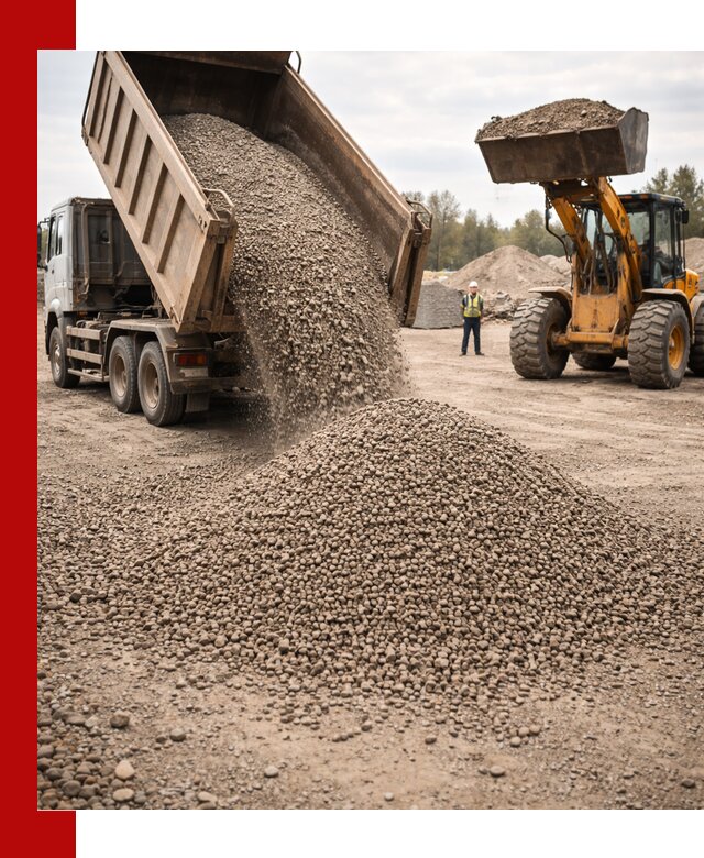 Гравийный щебень фракция 3–10 с доставкой в Лиски