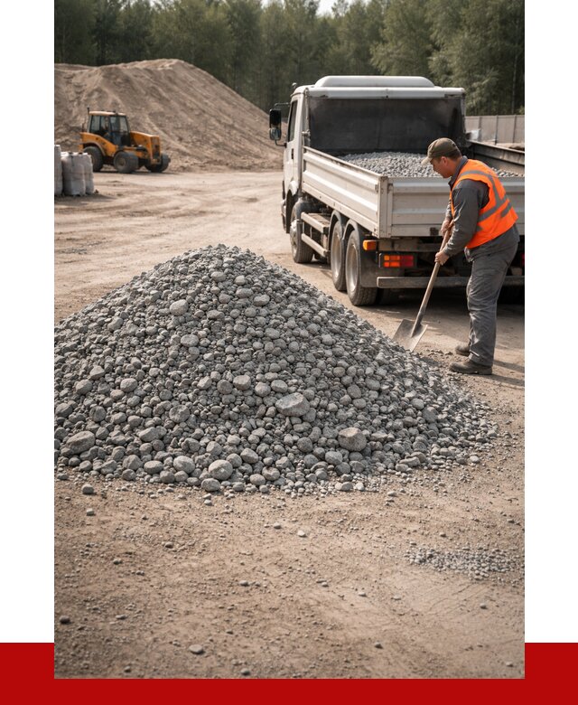 Гравийный щебень фракция 5-10 в Лиски от 2407 р. | ПРОНЕРУДЛск