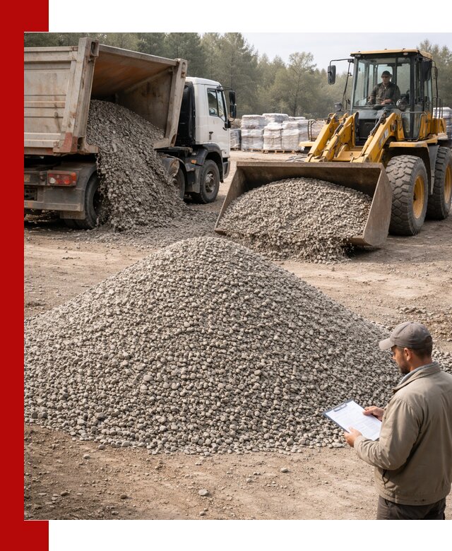 Гравийный щебень фракция 5–10 с доставкой в Лиски