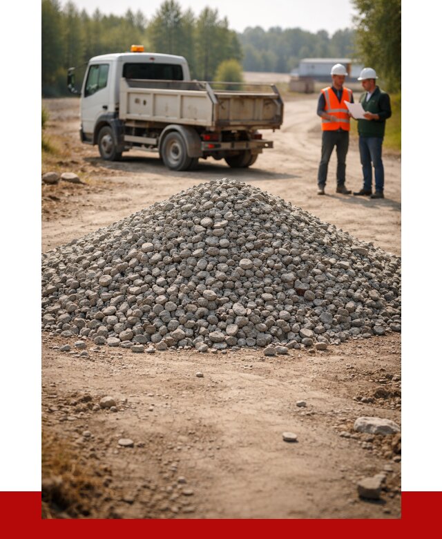 Гравийный щебень фракция 20-40 в Лиски от 1313 р. | ПРОНЕРУДЛск