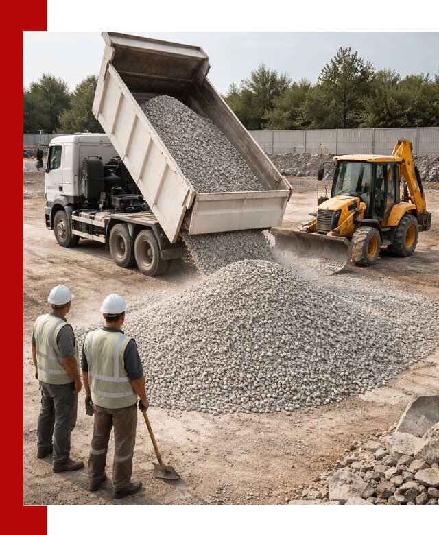 Купить известняковый щебень фракции 5–10 мм с доставкой в Лиски