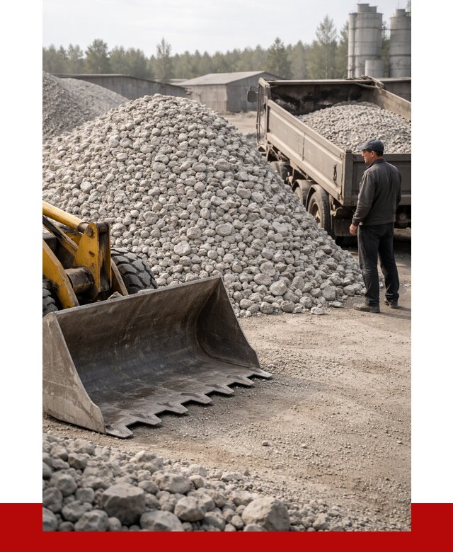 Известняковый щебень фракция 40-70 в Лиски от 4595 р. | ПРОНЕРУДЛск