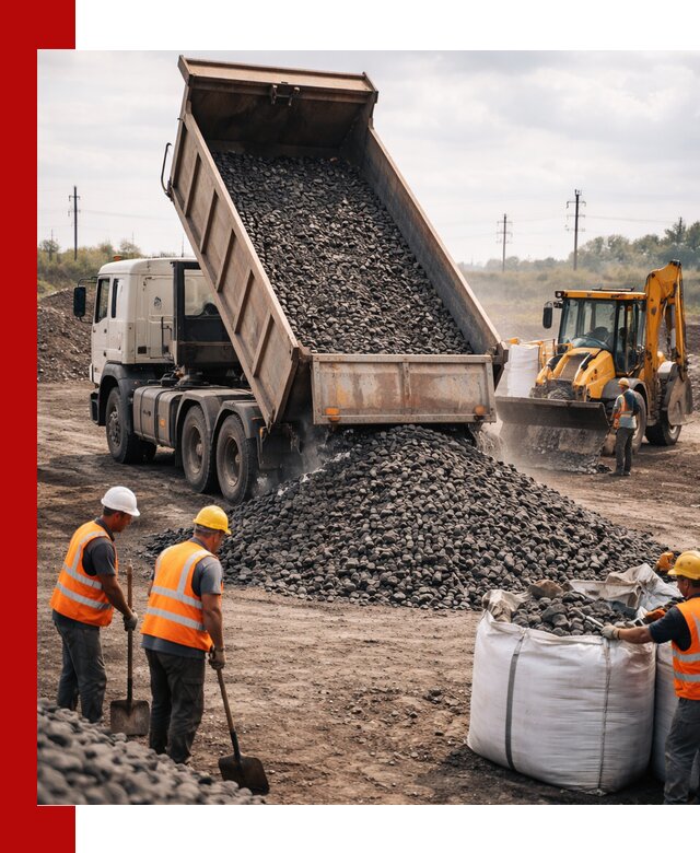 Шлаковый щебень фракция 40-70 с доставкой в Лиски