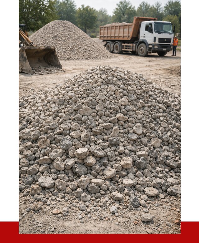 Вторичный щебень фракция 20-40 в Лиски от 2407 р ПРОНЕРУДЛск