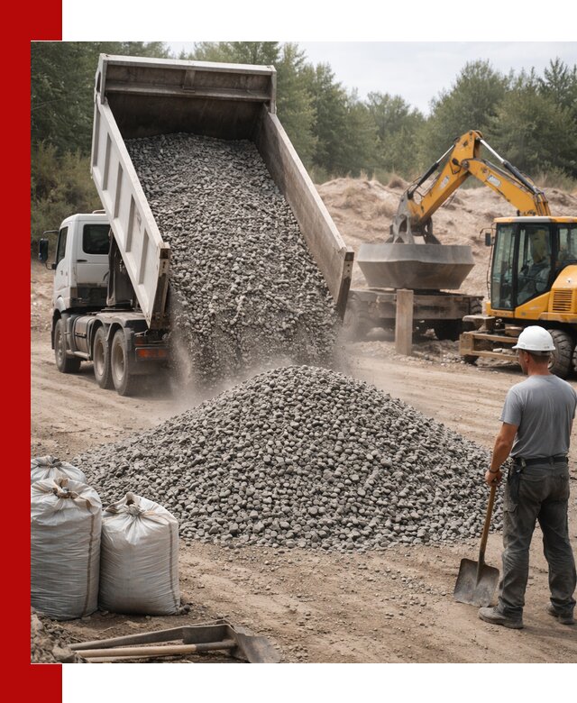 Доставка и продажа бетонного щебня в Лиски