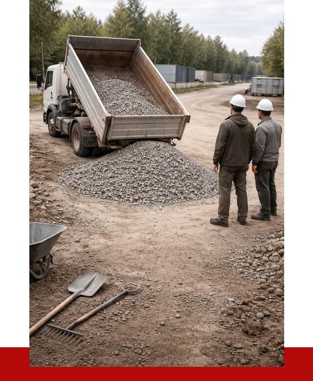 Бетонный щебень фракция 5-20 в Лиски от 3501 р., ПРОНЕРУДЛск