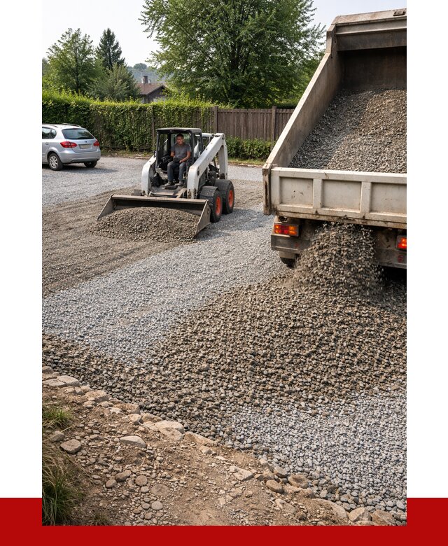 Щебень для парковки в Лиски с доставкой от 1313 р.| ПРОНЕРУДЛск