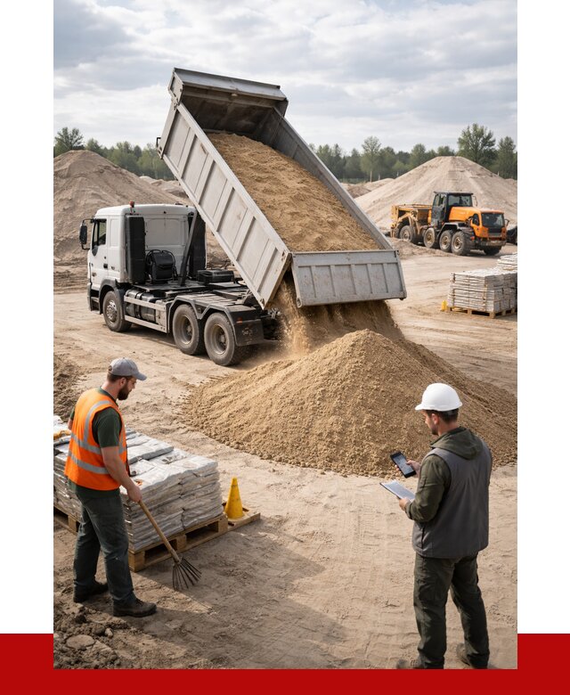 Карьерный песок с доставкой в Лиски от 3939 р. ПРОНЕРУДЛск