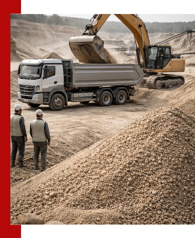 Карьерный крупнозернистый песок с доставкой в Лиски