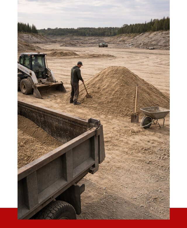 Карьерный песок среднезернистый в Лиски, от 2407 р. ПРОНЕРУДЛск