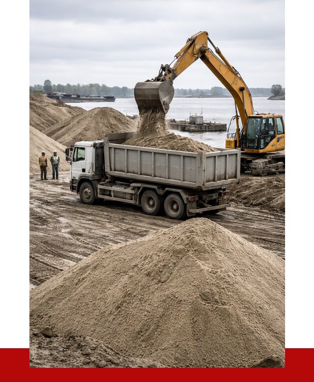 Купить речной песок навалом в Лиски от 1969 р., ПРОНЕРУДЛск