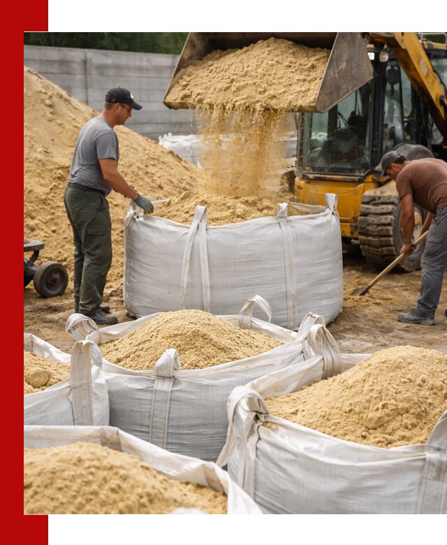 Поставка качественного песка для кладки в Лиски
