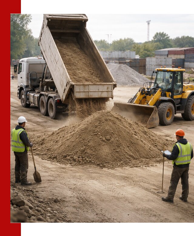 Доставка и продажа пескогрунта оптом и в розницу в Лиски