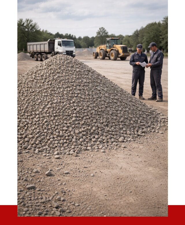 Купить гравий фракция 40-70 в Лиски от 1313 р. | ПРОНЕРУДЛск