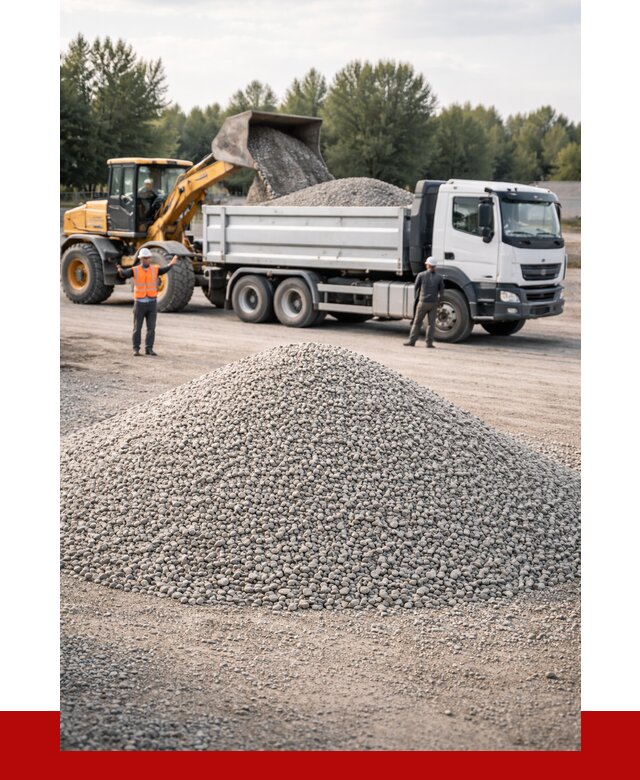 Купить мытый гравий в Лиски от 3829 р, доставка ПРОНЕРУДЛск