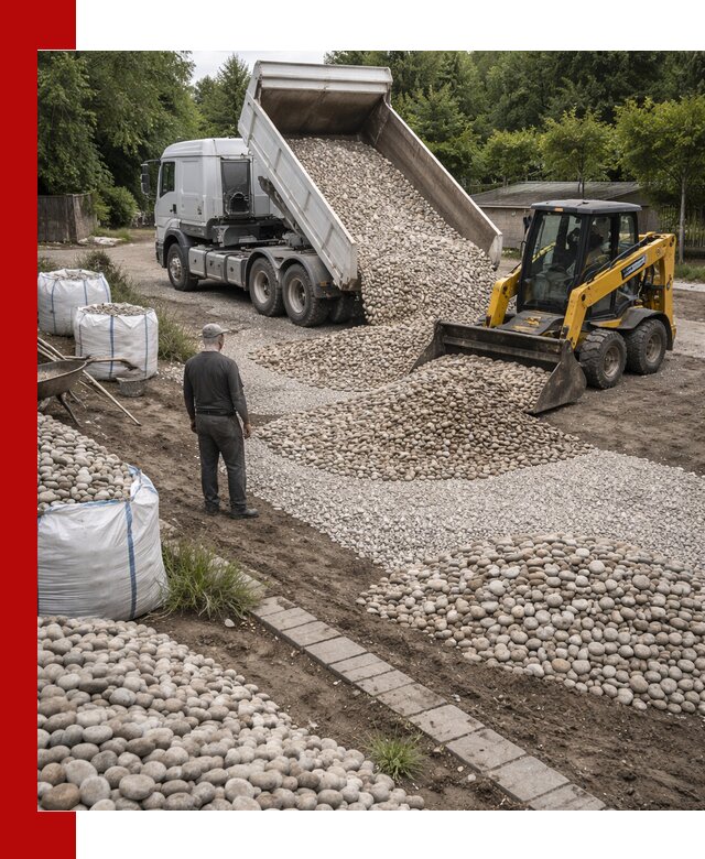 Доставка морской гальки оптом и в розницу в Лиски