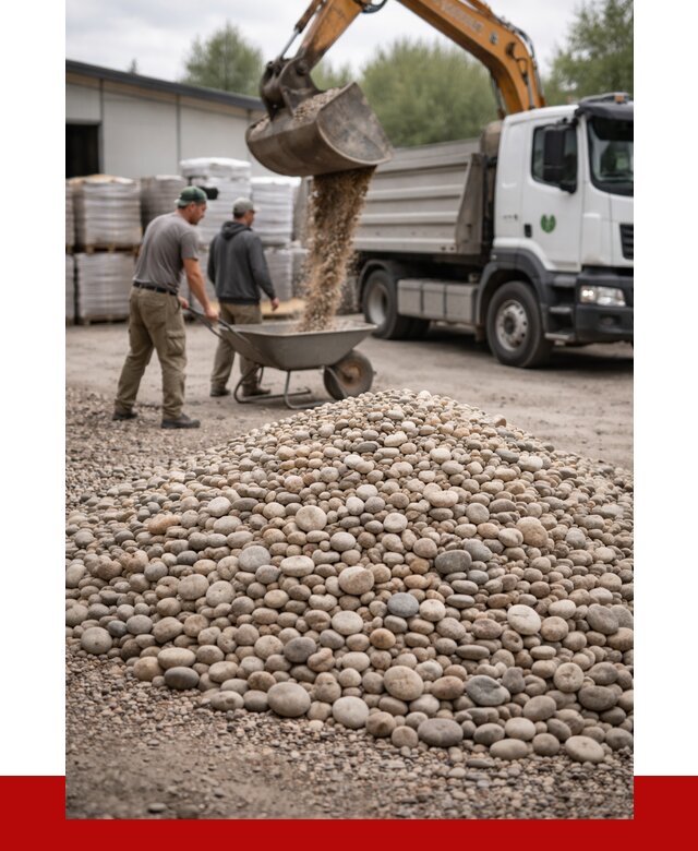 Галька декоративная в Лиски от 3501 р. за куб | ПРОНЕРУДЛск