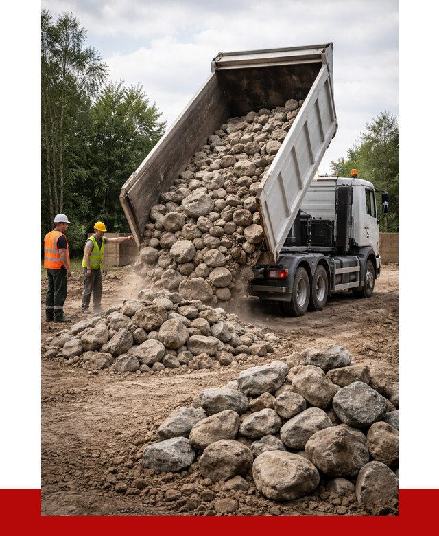 Купить булыжник в Лиски с доставкой от 4923 р. за куб | ПРОНЕРУДЛск