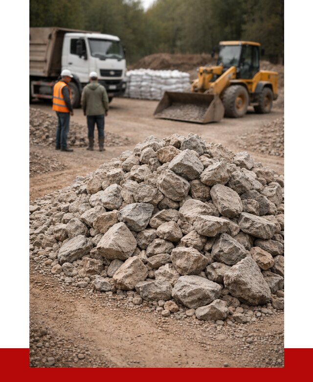 Купить бутовый камень с доставкой в Лиски от 2516 р. | ПРОНЕРУДЛск