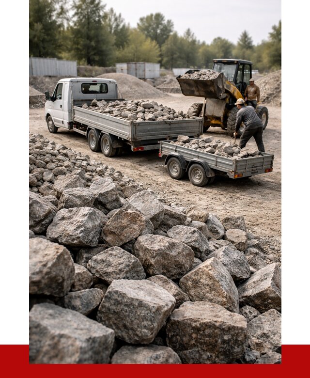 Купить бутовый камень гранитный в Лиски от 3063 р. | ПРОНЕРУДЛск