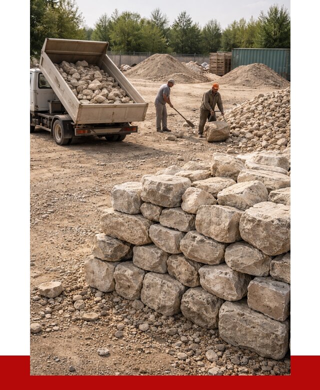 Бутовый камень известняковый в Лиски от 4595 р. | ПРОНЕРУДЛск