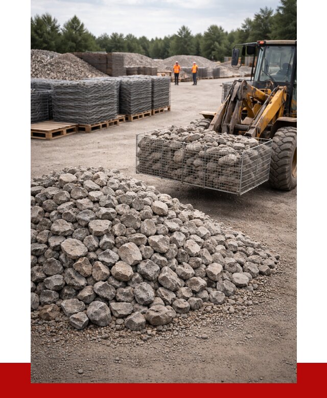 Камень для габионов фракция 70-150 в Лиски от 4595 р. | ПРОНЕРУДЛск