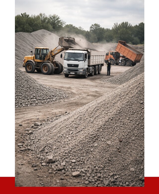 Отсев и крошка с доставкой в Лиски от 2626 р. | ПРОНЕРУДЛск