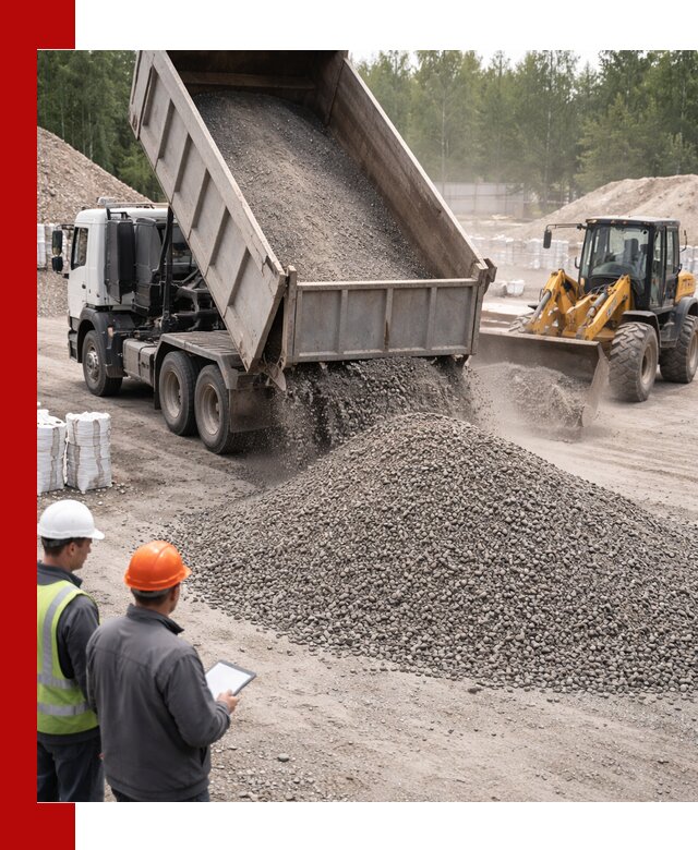 Доставка и продажа гранитного отсева 0-10 в Лиски