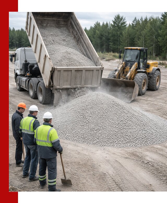 Известняковый отсев 0-5 доставка в Лиски быстро и выгодно