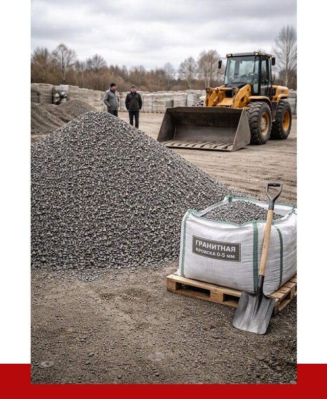 Купить гранитную крошку в Лиски от 5252 р. с доставкой | ПРОНЕРУДЛск