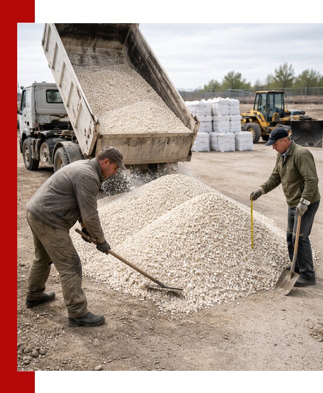 Мраморная крошка с доставкой и разгрузкой в Лиски