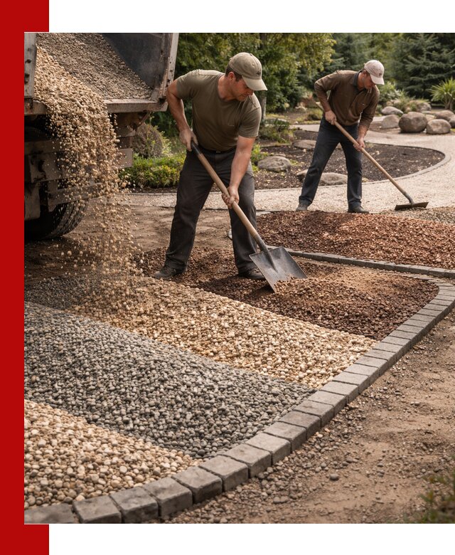 Декоративная крошка для ландшафта в Лиски — продажа и доставка