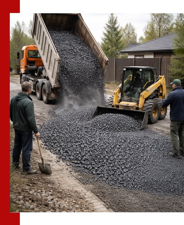 Крошка габбро с доставкой в Лиски для строительных работ