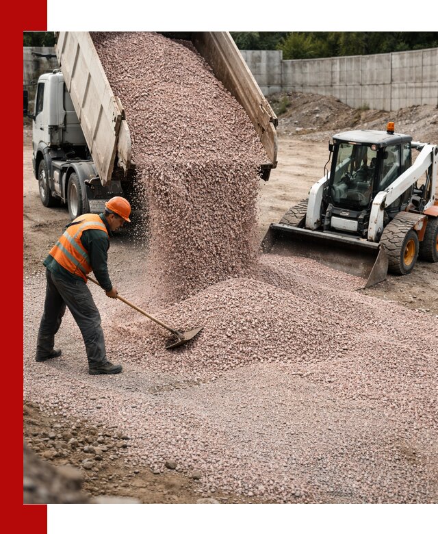 Крошка розовый гранит с доставкой в Лиски от производителя