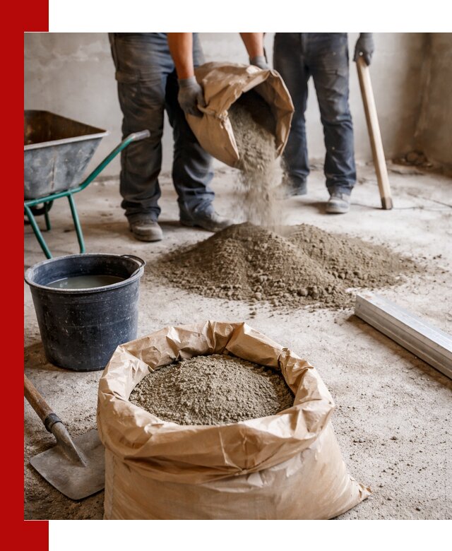 Доставка сухой смеси для стяжки в Лиски