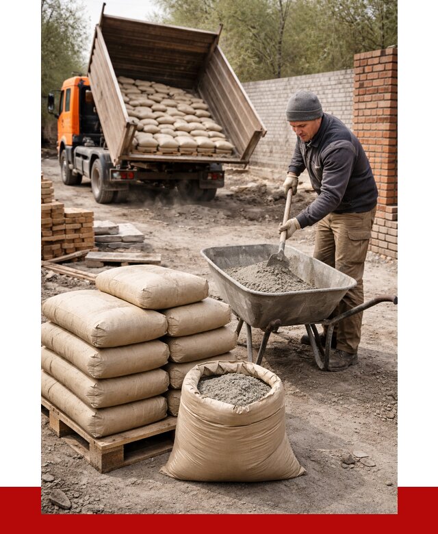 Купить сухую смесь для кладки в Лиски от 1313 р. | ПРОНЕРУДЛск