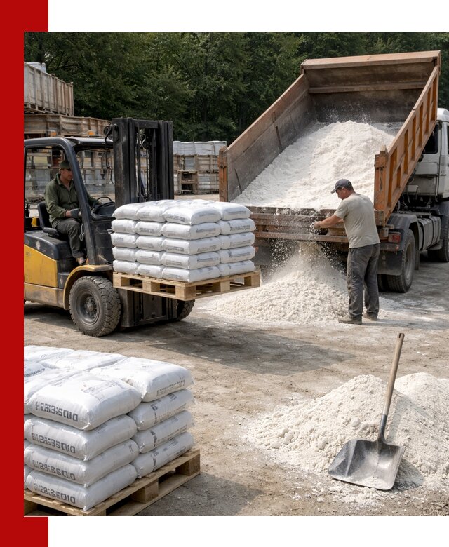 Доставка строительной извести оптом и в розницу в Лиски