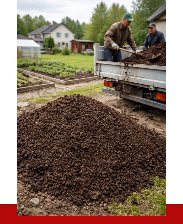 Плодородный грунт в Лиски с доставкой от 4595 р. | ПРОНЕРУДЛск