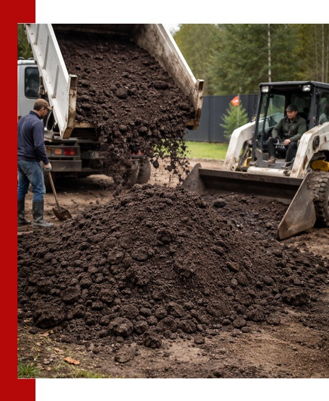 Плодородный грунт с доставкой в Лиски для садов и огородов