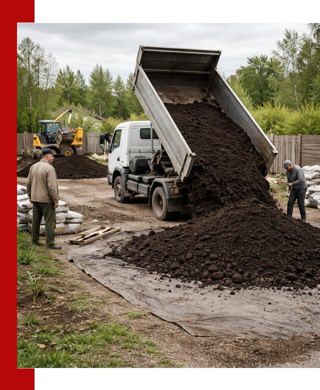 Доставка качественного почвогрунта в Лиски оптом и в розницу
