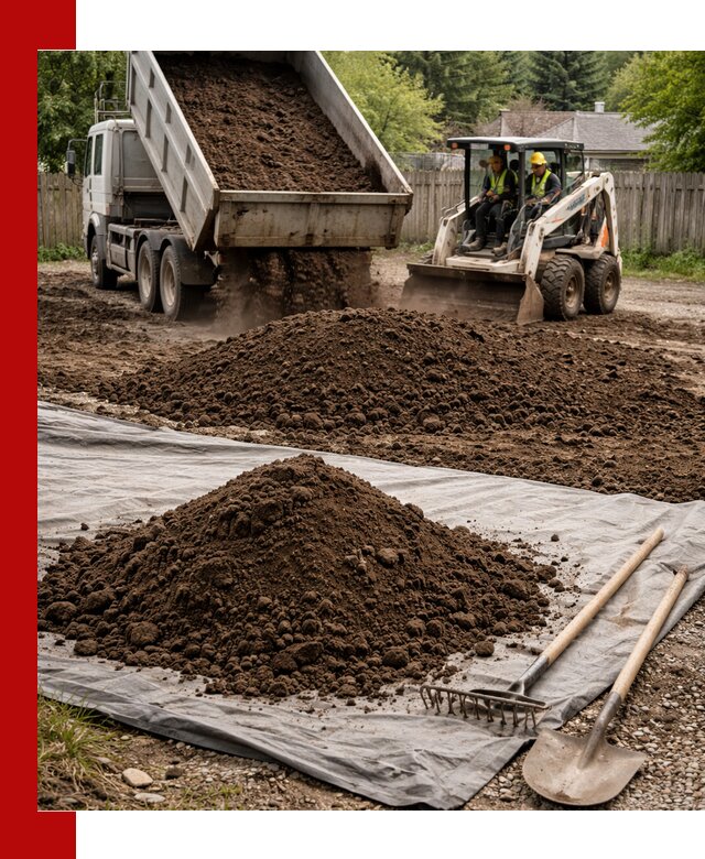 Грунт для отсыпки участка с доставкой в Лиски