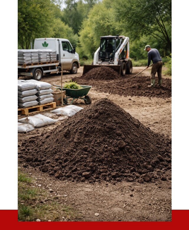 Грунт для озеленения с доставкой в Лиски от 1969 р. | ПРОНЕРУДЛск