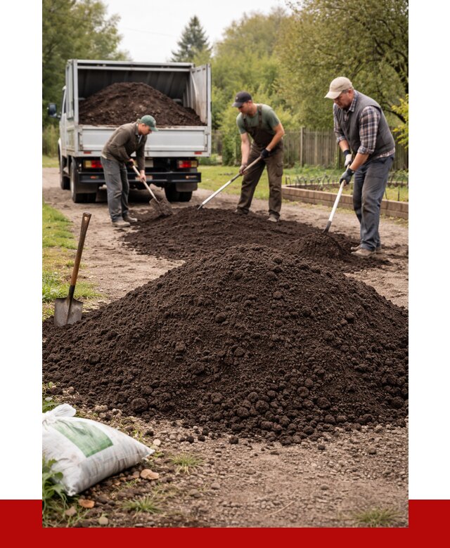 Купить землю для огорода в Лиски от 3501 р./куб | ПРОНЕРУДЛск